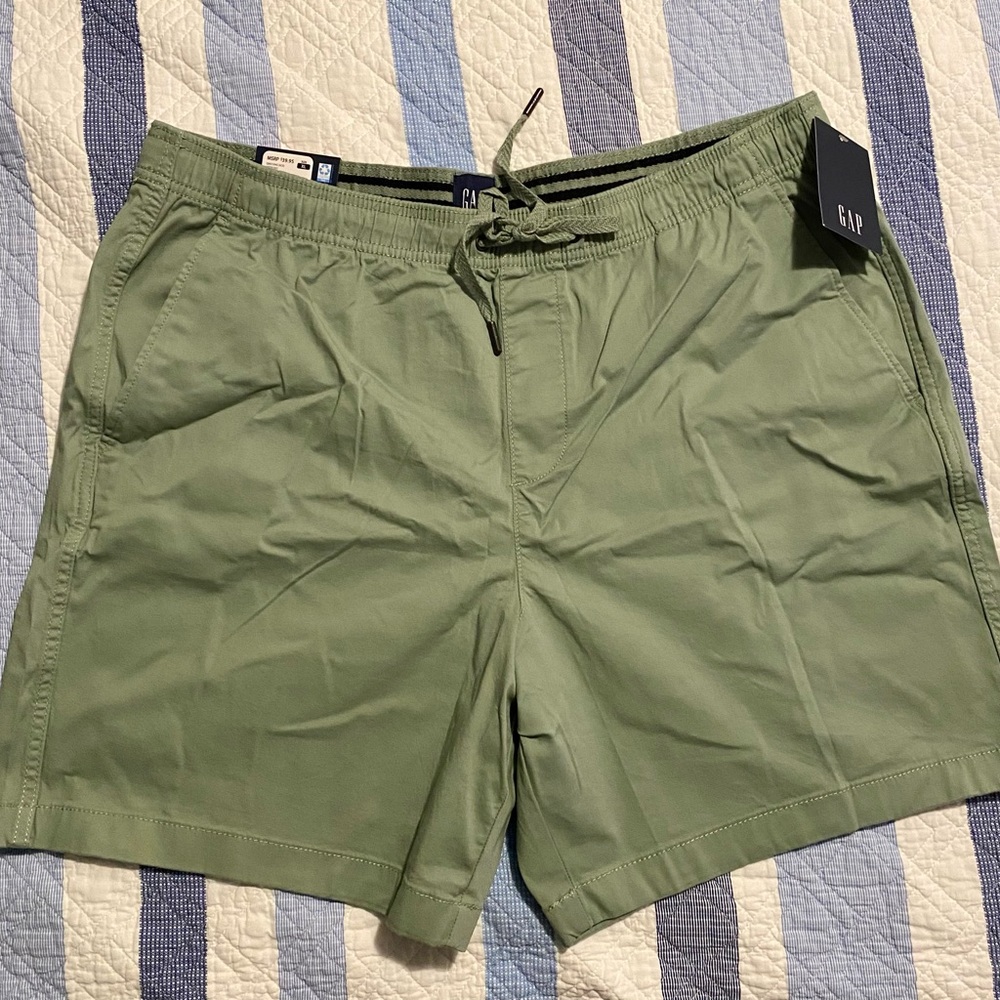 GAP Sage Green Pull-On Shorts